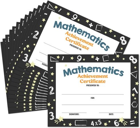Reading Achievement Certificate, 25 Pcs Certificate of Achievement for Reading, Reading Achievement Recognition Certificate, School Classroom Supplies for Kids Students, 39 in Saudi Arabia