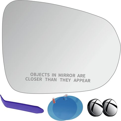 EAP Passenger Side Mirror Glass Compatible with Chevrolet Trailblazer 2021-2025, Trax 2024-2025, Heated, 42725559 42728274 in Saudi Arabia