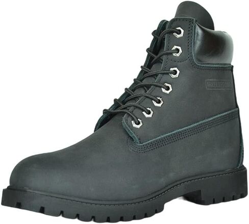 Zanco Men's 6 "أحذية عمل جلدية مقاومة للماء/أحذية البناء/أحذية المشي في الهواء الطلق in Kuwait