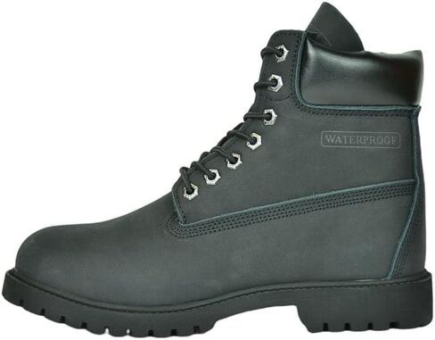 Zanco Men's 6 "أحذية عمل جلدية مقاومة للماء/أحذية البناء/أحذية المشي في الهواء الطلق in Kuwait