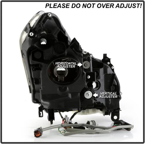 ACANII - For [HID/Xenon Model] 2010-2013 Infiniti G37 / 11-12 G25 Sedan Black Projector Headlights Headlamps Left+Right in Saudi Arabia