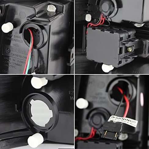 Akkon - لـ 00-06 Suburban Taho Yukon Yukon Denali Red Clear LED LED LIGH in Saudi Arabia