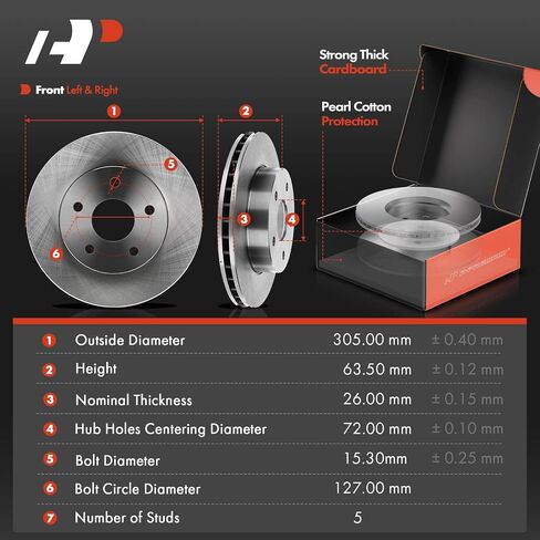 A-Premium Front and Rear Disc Brake Rotors and Ceramic Pads Kit with Calipers Compatible with Jeep Grand Cherokee 1999-2004 16-PC Set in Saudi Arabia
