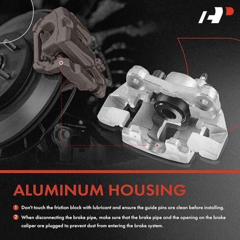 A-Premium Front and Rear Disc Brake Rotors and Ceramic Pads Kit with Calipers Compatible with Jeep Grand Cherokee 1999-2004 16-PC Set in Saudi Arabia
