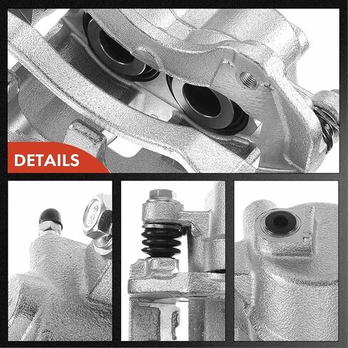 A-Premium Front and Rear Disc Brake Rotors and Ceramic Pads Kit with Calipers Compatible with Jeep Grand Cherokee 1999-2004 16-PC Set in Saudi Arabia