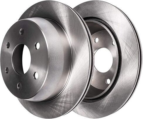 Detroit Axle - Rear Brake Kit for 2017 2018 2019 Nissan TITAN 13.58" inch Disc Brake Rotors Ceramic Brakes Pads with Hardware Replacement in Saudi Arabia