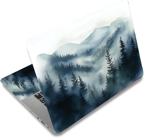 SUPERDANT Flower and Bird Laptop Skin Birds and Branches Laptop Sticker PVC Computer Stickers Dustproof Waterproof Art Decal Protector 12" 13" 13.3" 14" 15" 15.4" 15.6" Notebook Art Decal in Saudi Arabia