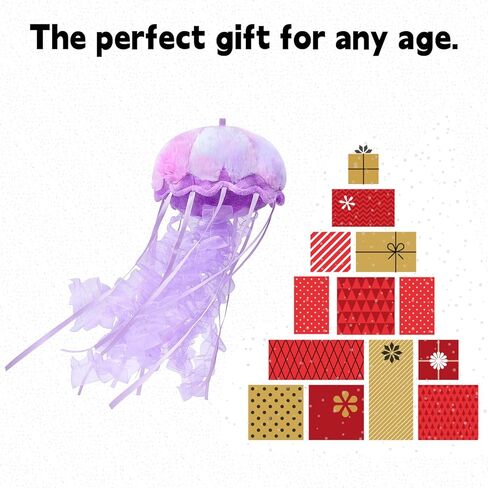 قناديل البحر الواقعية محشوة بالحيوان ، لعبة قناديل البحر اللطيفة لألعاب أفخم لديكور غرفة عيد الميلاد ، مجموعة قناديل البحر الهدية للبنين والبنات (الأزرق) ... in Kuwait