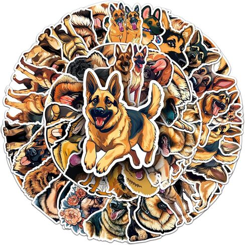 200 pcs Dog Stickers,Stickers for Kids,Vinyl Water Bottle Sticker for Adults and Teens,Waterproof Sticker for Luggage Fridge,Laptop,Water Bottle,Phone case(Samoyed,Chihuahua,Labrador,Beagle) in Saudi Arabia