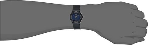 Casio Men Men MQ76-2A راتنج أسود الكوارتز مع الطلب الأزرق in Saudi Arabia