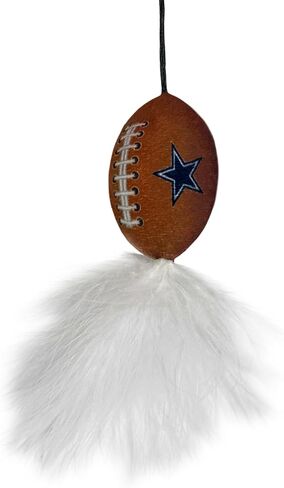 NFL Las Vegas Raiders Cat Tunnel Tube Toy with Plush Football Catnip and Feathers Collapsible Tunnel for Cats to Play, Peek and Hide, Sporty & Fun Cat Tunnel Toy with Team Logo All-Over Design! in Saudi Arabia