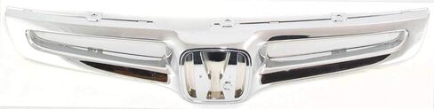 Garage-Pro Grille Assembly Compatible with Honda Accord 2003-2005 Chrome Sedan Mexico/USA Built in Saudi Arabia