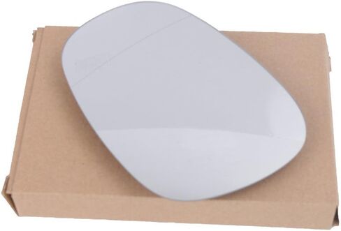 GSRECY Heated Rear View Mirror Glass Compatible with BMW 3 Series 2009-2013 E90 E91 E92 E93 Replace 51167252893, 51167252894 (Right - White Glass) in Kuwait