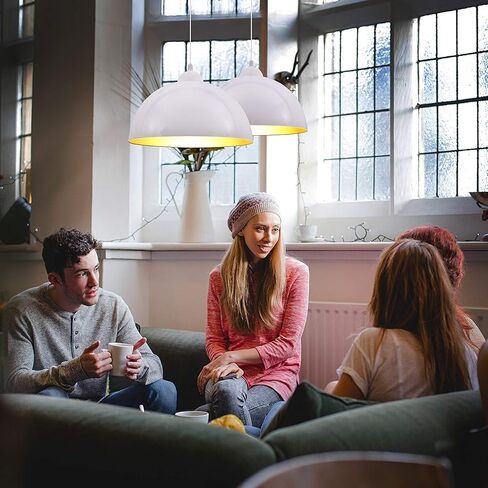 PendantLight, LED Modern Chandelier Lamp, Living Room Ceiling Lampshade Restaurants Retro Lamp Kitchen Industrial V intage LED Pendant Lights Basements Suspension Lamp V intage Light Black Matte in Saudi Arabia