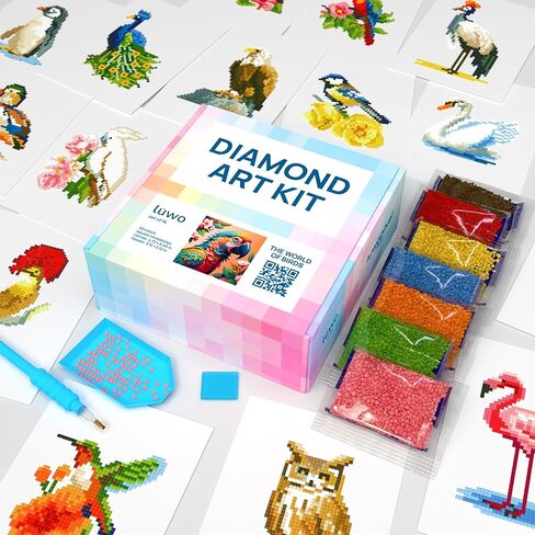 LuwoArte Large Diamond Art Kits for Adults - Brilliant Art Diamond Painting Kit - Paint Gem Art for Adults - Meme Doggies in Saudi Arabia