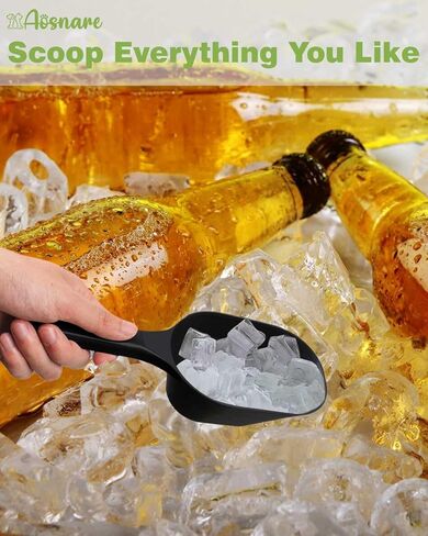 مغرفة طعام الكلاب 5pcs ، مغرفة طعام للحيوانات الأليفة مع خطوط قياس للكلاب والجرو والقط (الأخضر والأخضر والأبيض والأبيض والرمادي) in Kuwait