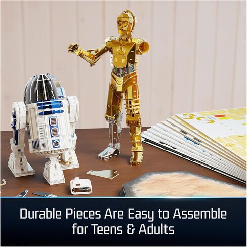 4D Build Star Wars Deluxe Death Star II Cardstock 3D Model Kit, Star Wars Gifts, Star Wars Toys, Star Wars Fans & Collectors, Adults & Teens 12+ in Kuwait