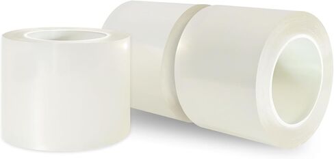 3Inch x 16.5Ft Archival Safe Book Repair Tape. Acrylic Acid Free Strong Adhesive Clear Tape for Textbook Spine, Photo Album, Library Repair Supplies, Removable Book Binding Tape in Kuwait