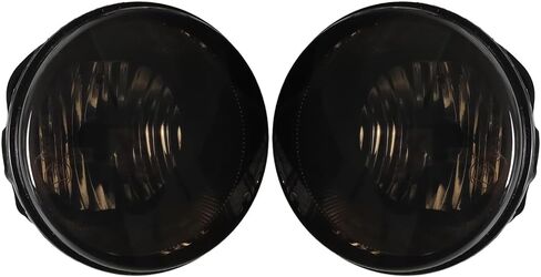 1 Pair Front Bumper Fog Light Smoke Lens, Fog Lamps Replacements with Halogen Bulbs, 2005-2008 Compatible with Chrysler 300C in Saudi Arabia