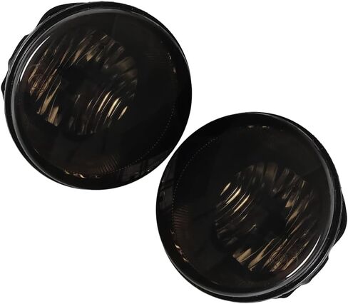 1 Pair Front Bumper Fog Light Smoke Lens, Fog Lamps Replacements with Halogen Bulbs, 2005-2008 Compatible with Chrysler 300C in Saudi Arabia