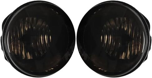 1 Pair Front Bumper Fog Light Smoke Lens, Fog Lamps Replacements with Halogen Bulbs, 2005-2008 Compatible with Chrysler 300C in Saudi Arabia
