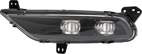 أضواء ضباب زوج Hecasa LED متوافقة مع 2015-2024 Chrysler 300 استبدال لـ CH2592154 CH2593154 مصباح الضباب الأمامي الوفير العدسة واضحة العدسة السوداء - سائق وركاب. in Saudi Arabia