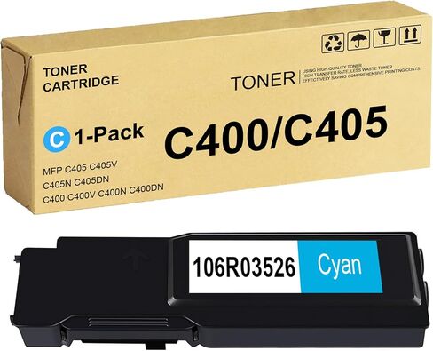 C400 C405 Extra High Yield Toner Cartridge Replacement for Xerox VersaLink C405 C400 C400D C400DN MFP C405 C405N C405DN CMYK 4 Pack in Kuwait