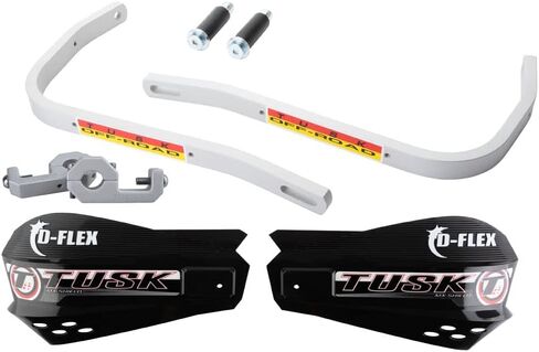 حراس يدوية Tusk D-Flex مع MX Shields Black 7/8 "يتصاعد بار in Saudi Arabia