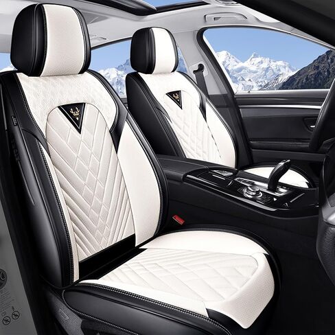 Car Seat Covers Fit for Ford F350 2011-2025, 5 Seats Waterproof and wear-Resistant Leather seat Cover, Premium Fashion Turck Car Seat Protector.(5 Seats with Pillow/Black) in Kuwait