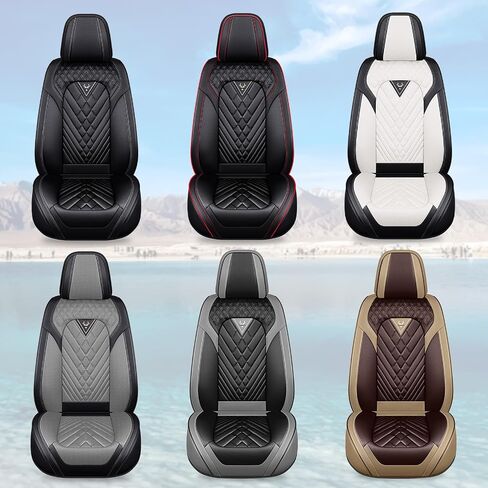 Car Seat Covers Fit for Ford F350 2011-2025, 5 Seats Waterproof and wear-Resistant Leather seat Cover, Premium Fashion Turck Car Seat Protector.(5 Seats with Pillow/Black) in Kuwait