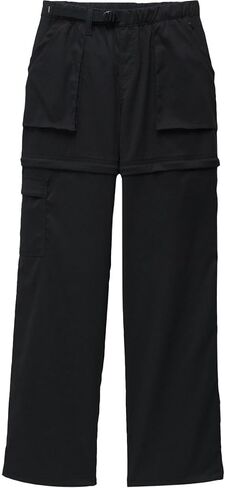 Prana Women's Halle Convertible Pants, Black in Saudi Arabia