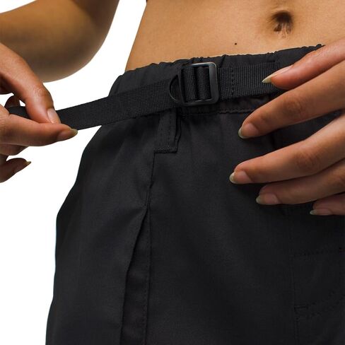 Prana Women's Halle Convertible Pants, Black in Saudi Arabia