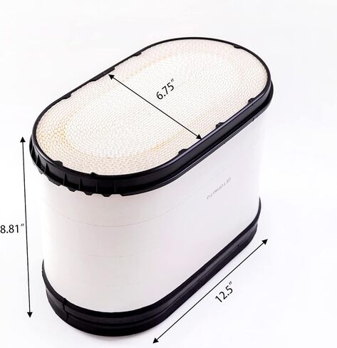 FA-1886 Engine Air Filter Fit for 2008 2009 2010 Ford F250 F350 F450 F550 Super Duty 6.4L Powerstroke Truck Diesel Replaces 7C3Z-9601-B, 7C3Z9601B, AF27687, CA10270, 49886 in Saudi Arabia