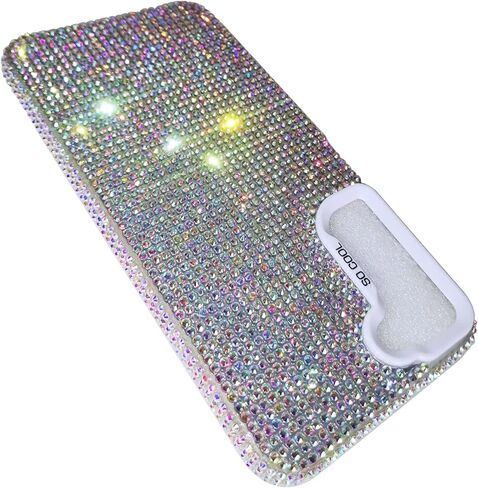 for Bling Rhinestone Samsung Galaxy S22 Ultra Case - Over 2000 High Quality Hand Glued Sparkle Diamond Case Compatible with Samsung Galaxy S22 Ultra in Saudi Arabia