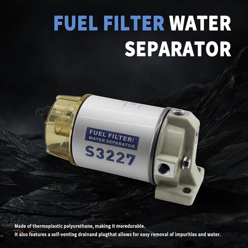 Fuel Filter Water Separator Complete Durable S3227 Compatible with Racor 320R-RAC-01 in Saudi Arabia