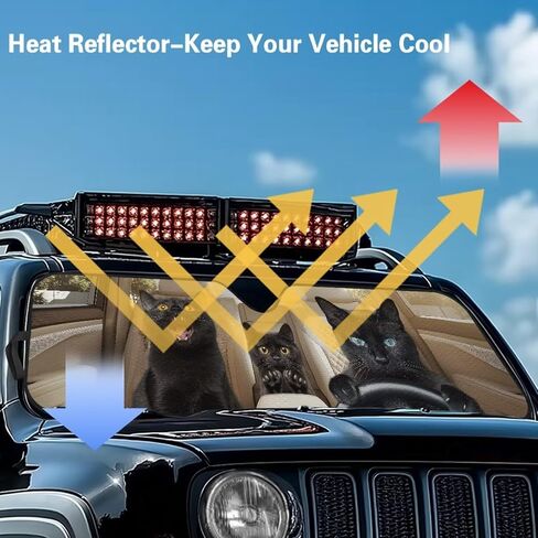 الوردي الفراشة الأمامية الزجاج الأمامي Sunshade ملائمة لجيب Wrangler JL/JLU 2018-2024 & Jeep Gladiator JT 2020-2024 نافذة قابلة للطي الظل شمس القناع كتل الأشعة فوق البنفسجية الأشعة فوق البنفسجية الأشعة فوق البنفسجية in Saudi Arabia