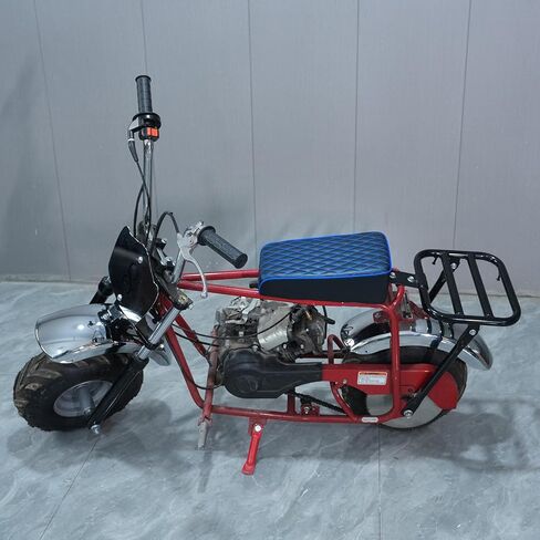 JMCHstore Blue Diamond Stitch Retro Mini bike Seat for Coleman ct100u 98cc ct100 100cc Motor ct100 3.0HP Mini bike Trail Powersports Parts in Kuwait