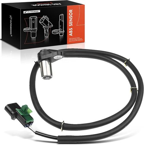 A-Premium ABS Wheel Speed Sensor Compatible with Mitsubishi Models - Montero 1997 1998 1999 2000, 3.5L, Sport Utility - Front Left Driver Side, Replace# MR307046 in Saudi Arabia
