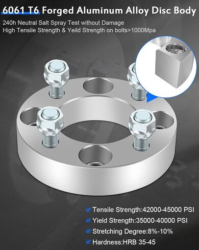 ECCPP 4PCS 4x114.3 1.25" inch Wheel Spacers 4 Lug 4x4.5 to 4x4.5 12x1.5 Studs 78.1mm fits for 1992-2006 for Hyundai for Elantra |1993-2005 for Hyundai for Sonata 1990-2002 for Honda for Accord in Saudi Arabia