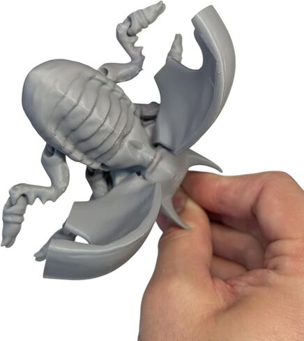 Rhino Beetle Figure Fidget Toy - 3D Printed Articulated Desktop Decoration, sensory toy, beetle decoration, rhinoceros beetle in Kuwait