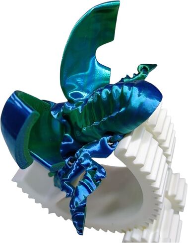 Rhino Beetle Figure Fidget Toy - 3D Printed Articulated Desktop Decoration, sensory toy, beetle decoration, rhinoceros beetle in Kuwait