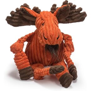 HuggleHounds Plush Dog Toys For Large Dogs & Aggressive Chewers - Squeaky Dog Toy - Soft Extra Durable Stuffed Pet Toy - Fluffy Knotless Puppy Toys - Best For All Breed | Squooshie Bunny in Kuwait