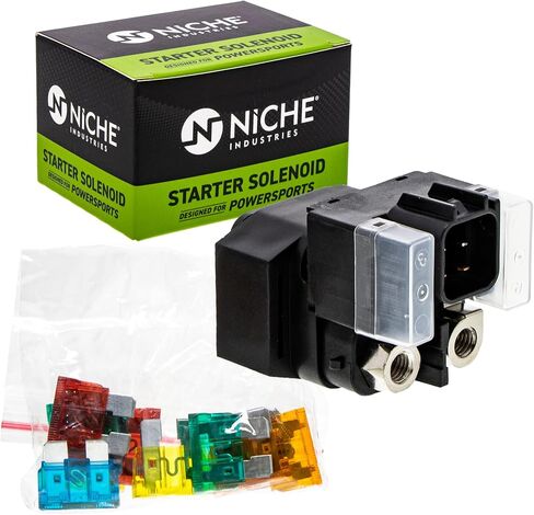 NICHE Starter Motor Solenoid Kit for Yamaha Grizzly 700 1S3-81890-00-00 3B4-81940-00-00 1B7-81940-00-00 ATV in Saudi Arabia