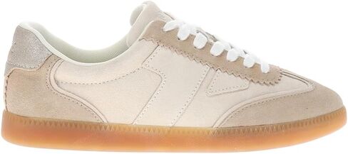 TOMS Womens Collins Suede Lace Up Sneakers Shoes Casual - Beige in Saudi Arabia