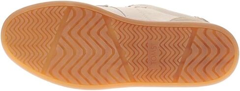 TOMS Womens Collins Suede Lace Up Sneakers Shoes Casual - Beige in Saudi Arabia