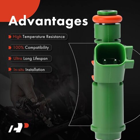 A-Premium Set of 5 Fuel Injectors Compatible with Volvo S60 2001-2005, V70 2001-2007, 2.4L in Saudi Arabia