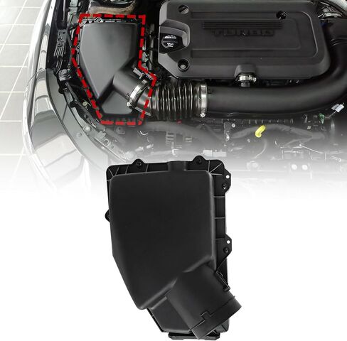 FZJDSD Air Cleaner Intake Filter Box Black Compatible with Chevrolet Malibu LT LS RS L Sedan 2016-2021 84003580 84588870 Air Intake Housing Box w/o Filter Air Intake Cleaner Box Housing in Saudi Arabia