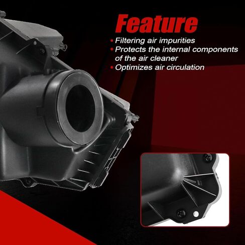FZJDSD Air Cleaner Intake Filter Box Black Compatible with Chevrolet Malibu LT LS RS L Sedan 2016-2021 84003580 84588870 Air Intake Housing Box w/o Filter Air Intake Cleaner Box Housing in Saudi Arabia