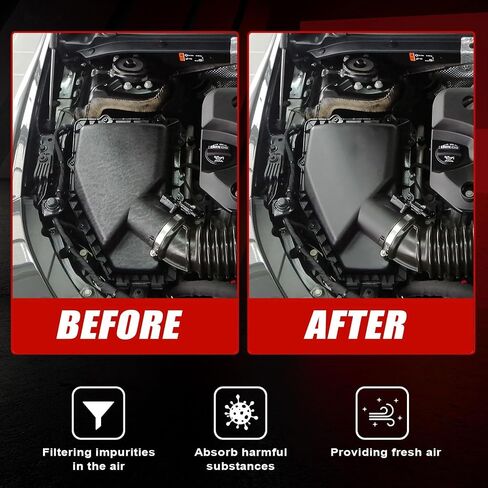FZJDSD Air Cleaner Intake Filter Box Black Compatible with Chevrolet Malibu LT LS RS L Sedan 2016-2021 84003580 84588870 Air Intake Housing Box w/o Filter Air Intake Cleaner Box Housing in Saudi Arabia