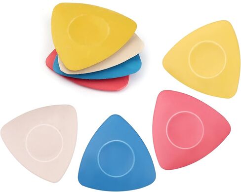 CampTek 8 PCS Triangle Sewing Tailors Chalk, Fabric Marker for Dressmaking, Sewing Supplies Accessories- Tailor's Chalk for Precision Marking on Fabric, Assorted Colors in Saudi Arabia
